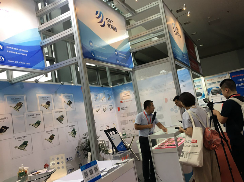 光潤(rùn)通亮相CIOE2018 自主研發(fā)新品備受矚目(圖1)